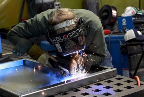 Taylor Cook, Gap Partners Tig Welder, Custom Metal Fabrication, Northeast Georgia
